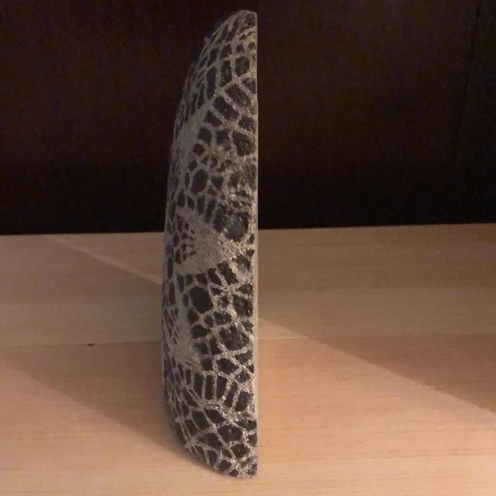 West Elm stenciled stone